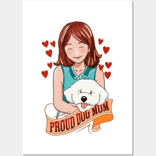 Dog Mom Posters and Art